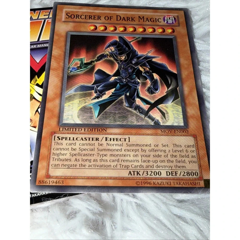 Yu-Gi-Oh Sorcerer of Dark Magic MOV-EN002 Limited Edition Movie Promo Super Rare